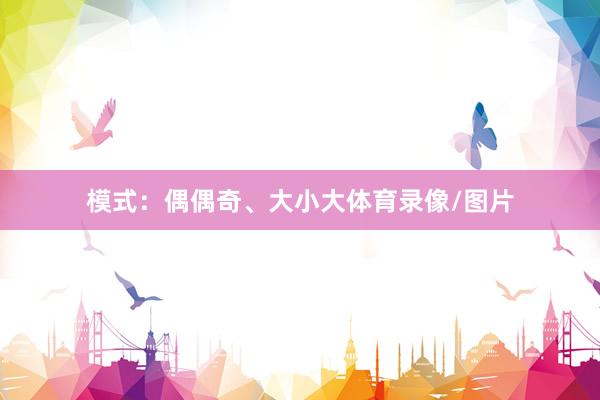 模式：偶偶奇、大小大体育录像/图片