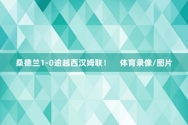 桑德兰1-0逾越西汉姆联！    体育录像/图片
